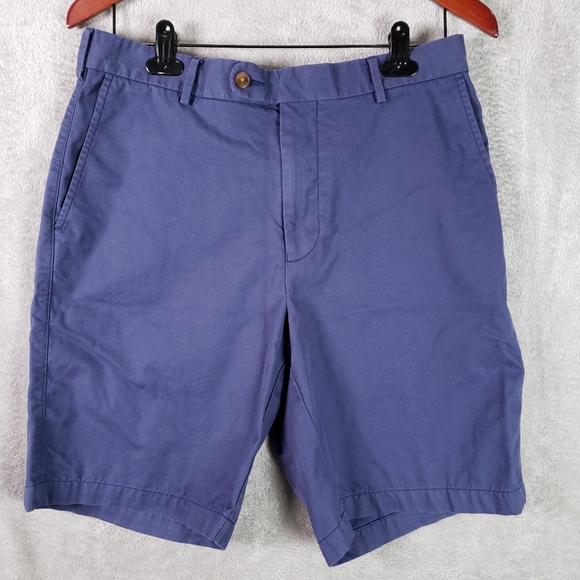 Peter Millar Pima Cotton Twill Shorts Men 33 - Picture 1 of 5